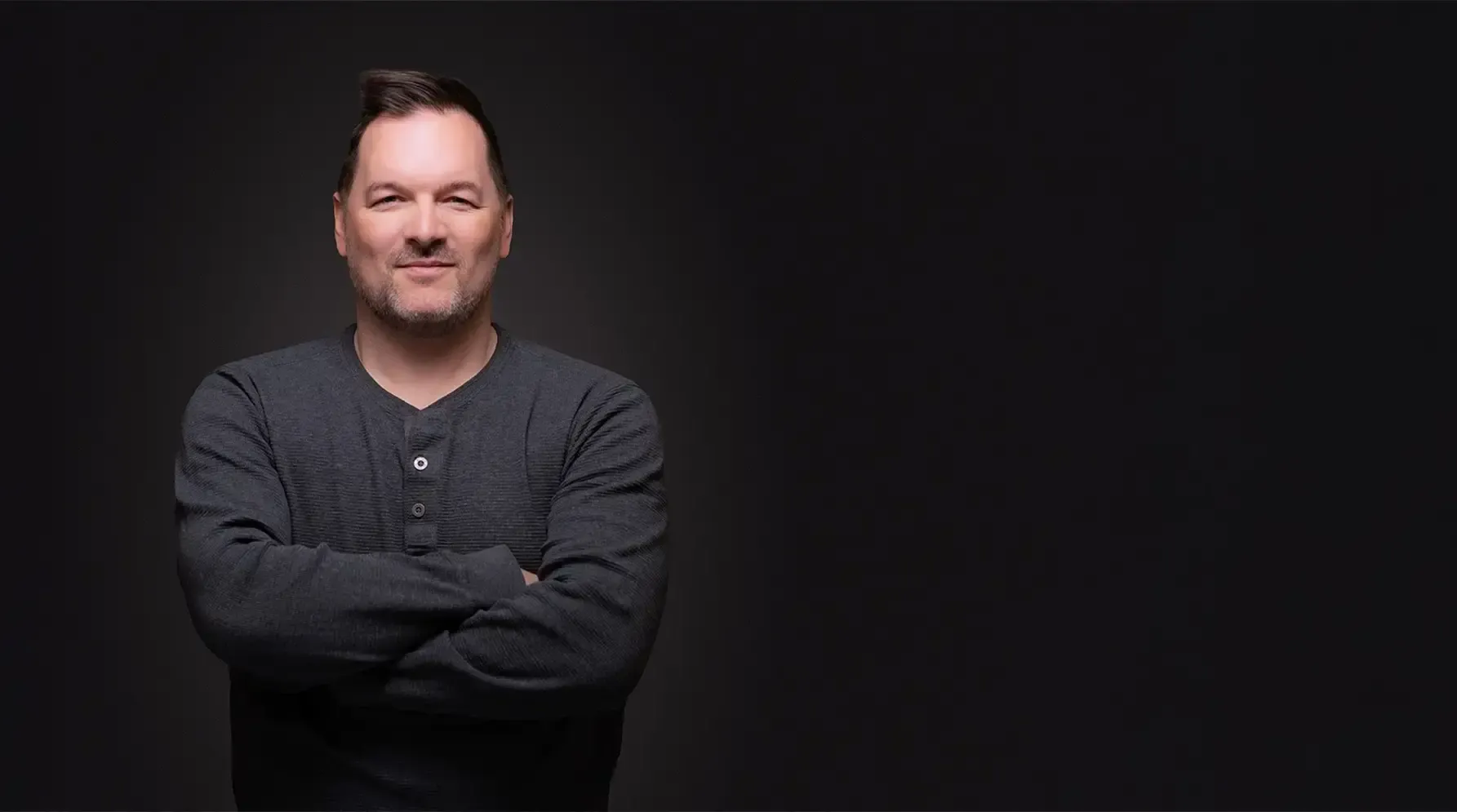 Portrait of Jeff Borchert, owner of Jeff B Photography